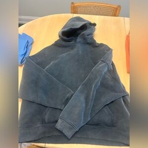 Yellow the label hoodie